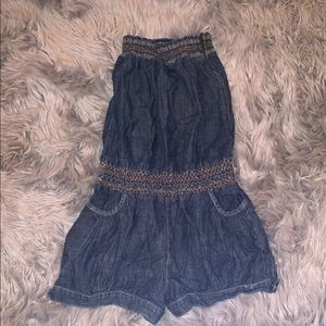 Betty's closet denim romper